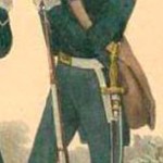 Un garde forestier en 1841. DR.