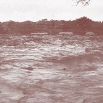 Exemple d'inondations dans le Gard. Ici Alès, 1907. DR.