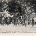 Funérailles des victimes de Lambesc.
(Cliché Ruat, DR.)