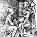 Naissance, Eucharius Rößlin, v. 1515.