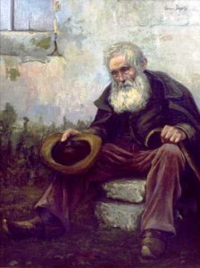 Vieux mendiant, Louis Dewis, 1916.