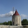 Moulin dit de Daudet, à Fontvieille. ©&nbsp;Jean Marie Desbois, 2012.