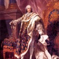 Louis XV en habit de sacre
(portrait de Louis-Michel Van Loo)