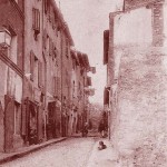 Rue de l'Échelle (Marseille), en 1913. DR.