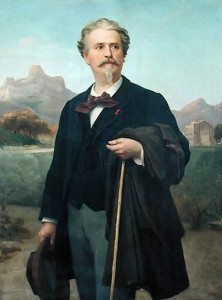 Portrait de Frédéric Mistral, par Félix-Auguste Clément