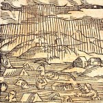 'Gross Gewaesser'. Inondations en été 1480, de la plaine du Rhin, entre Bâle et Strasbourg (TR). Bibliothèque nationale et universitaire de Strasbourg, NIM32729.