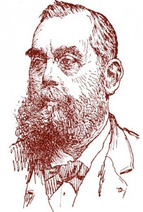 Portrait de Velten paru dans Le National, journal républicain d'Aix, le 8 septembre 1895. DR.