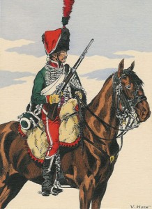 V. Huen, Hussard français du 8e régiment, s. d. DR.