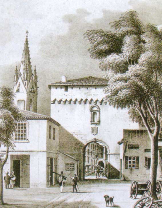 La porte Saint-Jean, musée Arbaud, anonyme. DR.