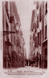Rue Félix-Brun (Toulon). DR.