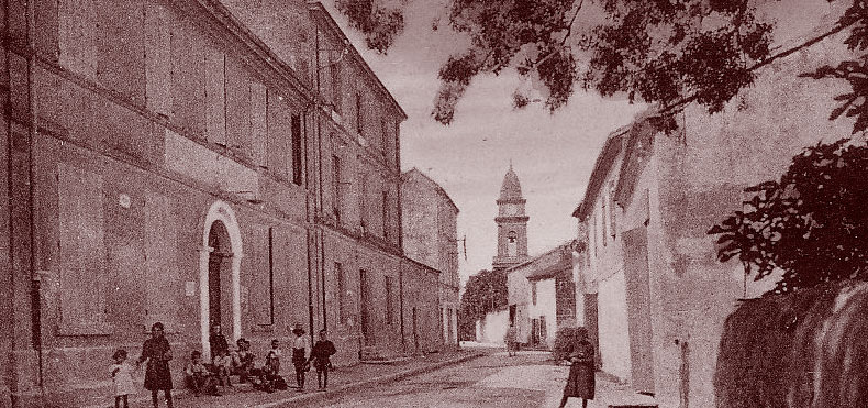 L'ancienne mairie de Fontvieille, actuel cours Hyacinthe-Bellon. DR.