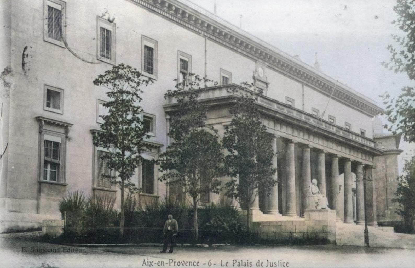 Le palais de justice d'Aix-en-Provence. DR.